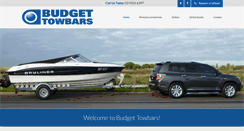 Desktop Screenshot of budgettowbars.com.au
